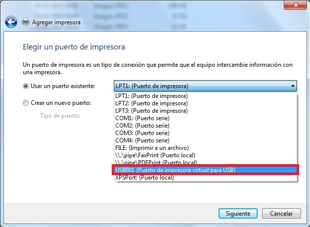 Resultado de imagen para agregar impresora windows 10 local manual