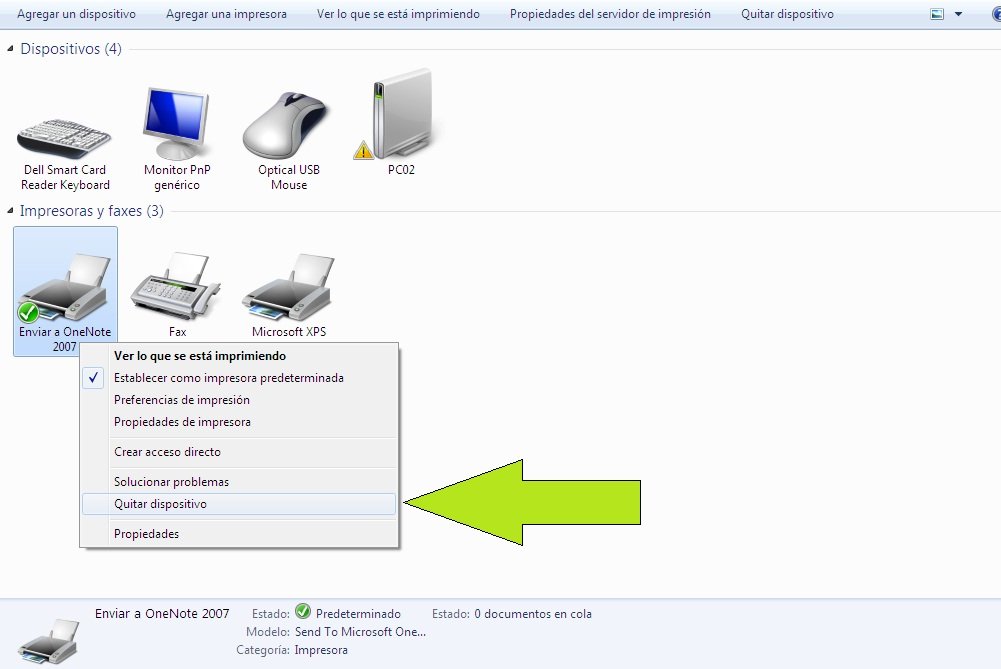 Resultado de imagen para eliminar impresora windows 10