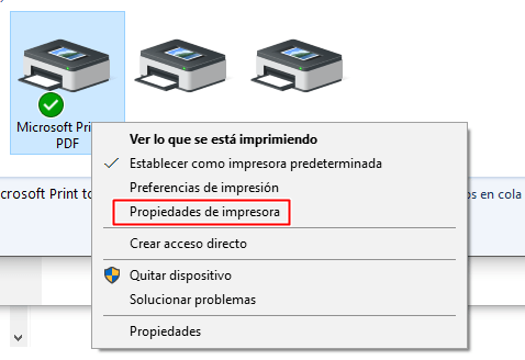 Resultado de imagen para impresion de prueba windows