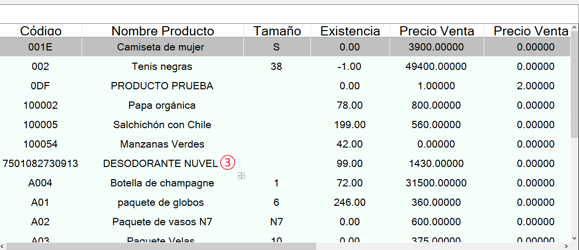 Interfaz de usuario gráfica, Aplicación, Tabla
Descripción generada automáticamente